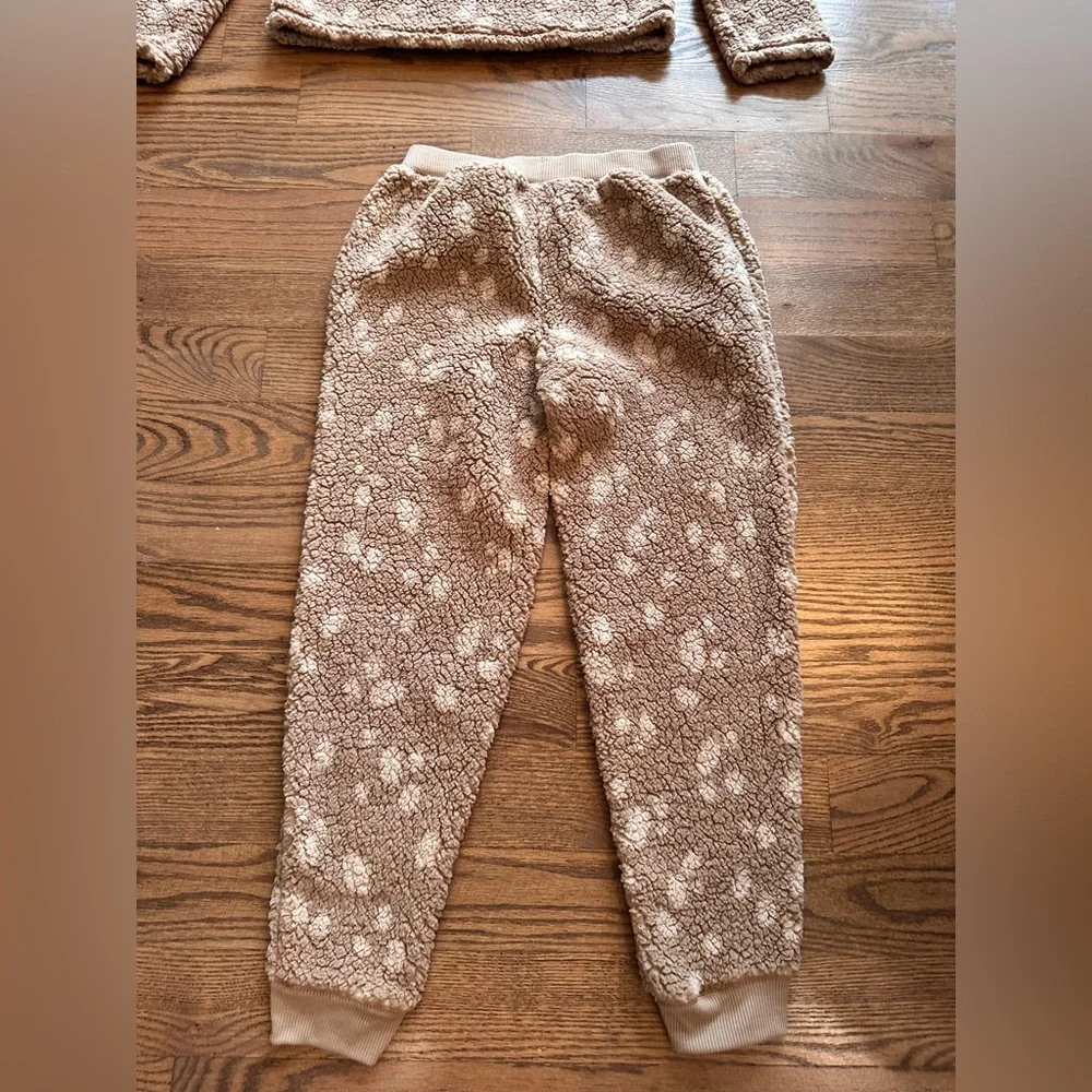 Girls most adorable Justice Reindeer Pajama/Outfit set size 12